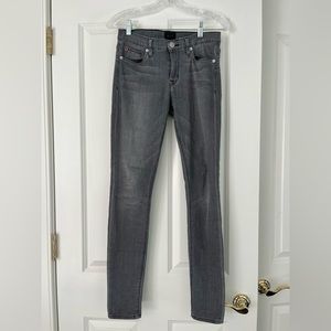 HUDSON Skinny Midrise Gray Jeans Women’s Nico Midrise Jeans SIZE 26
